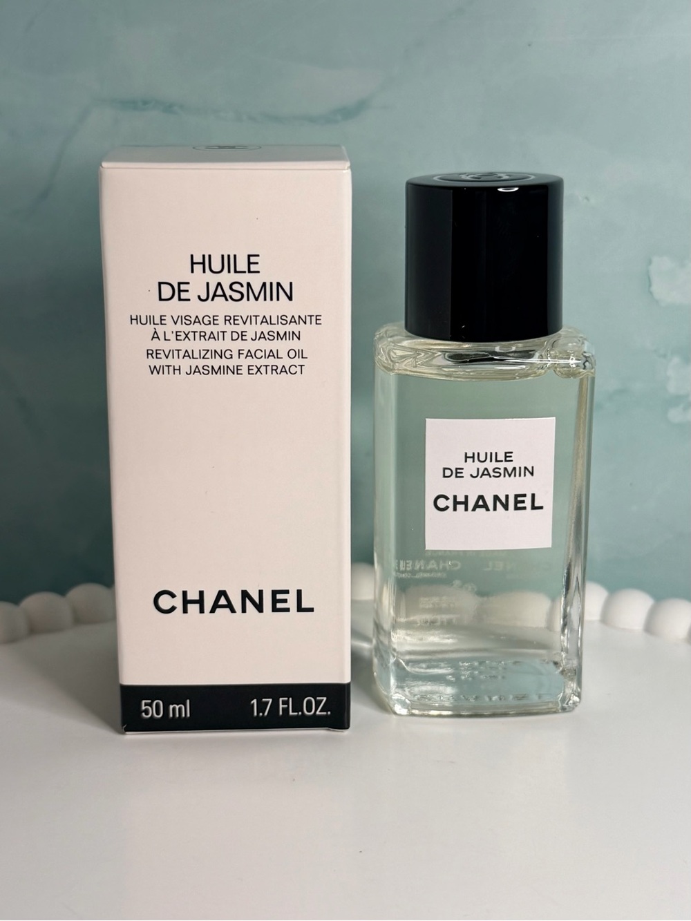 Chanel Huile de Jasmin Revitalizing Facial Oil — 1.7fl oz/50ml NEW in box.